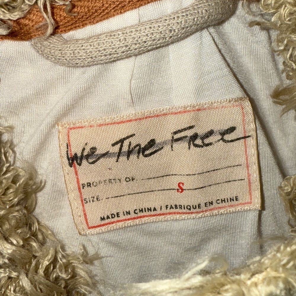 New ▶️ Free People ◀️ We the Free Cozy Knit Mix Moto Jacket NWOT Retail $398 - Picture 17 of 17